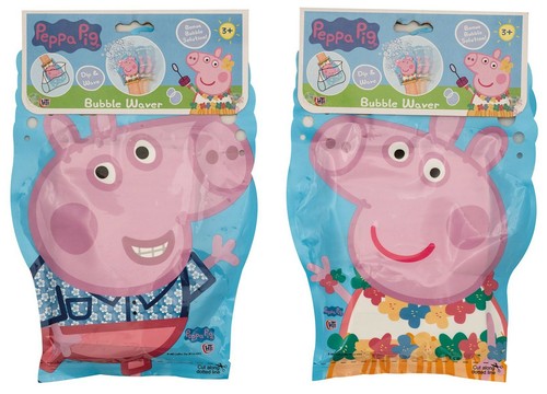 Peppa pig bubble wavers - peppa,